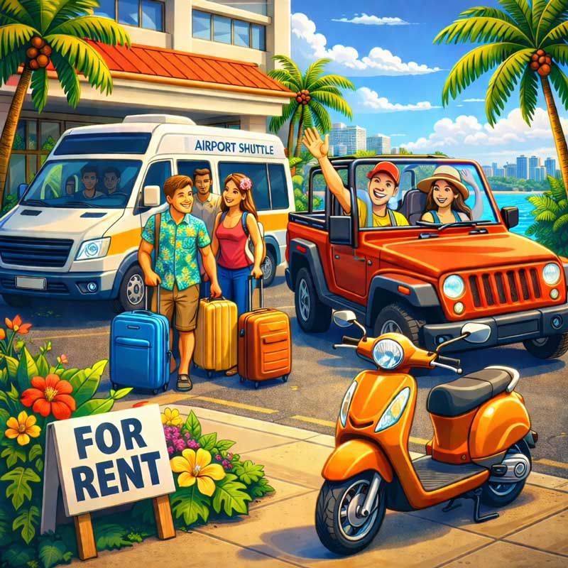 Waikiki transport and getting around